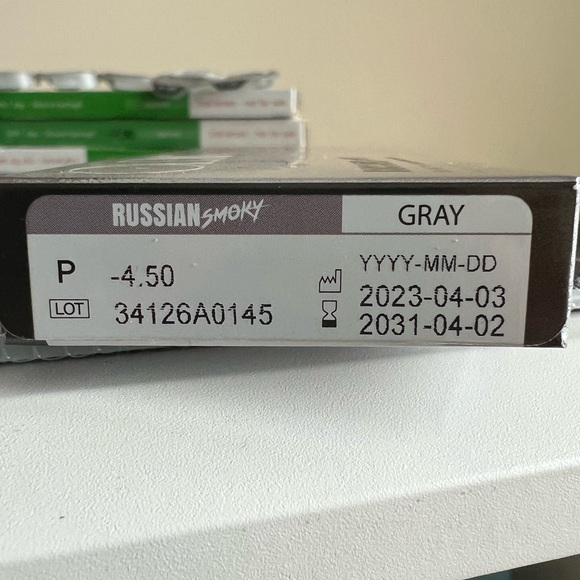 OLENS RUSSIAN SMOKY GRAY LENSES - Picture 2 of 4